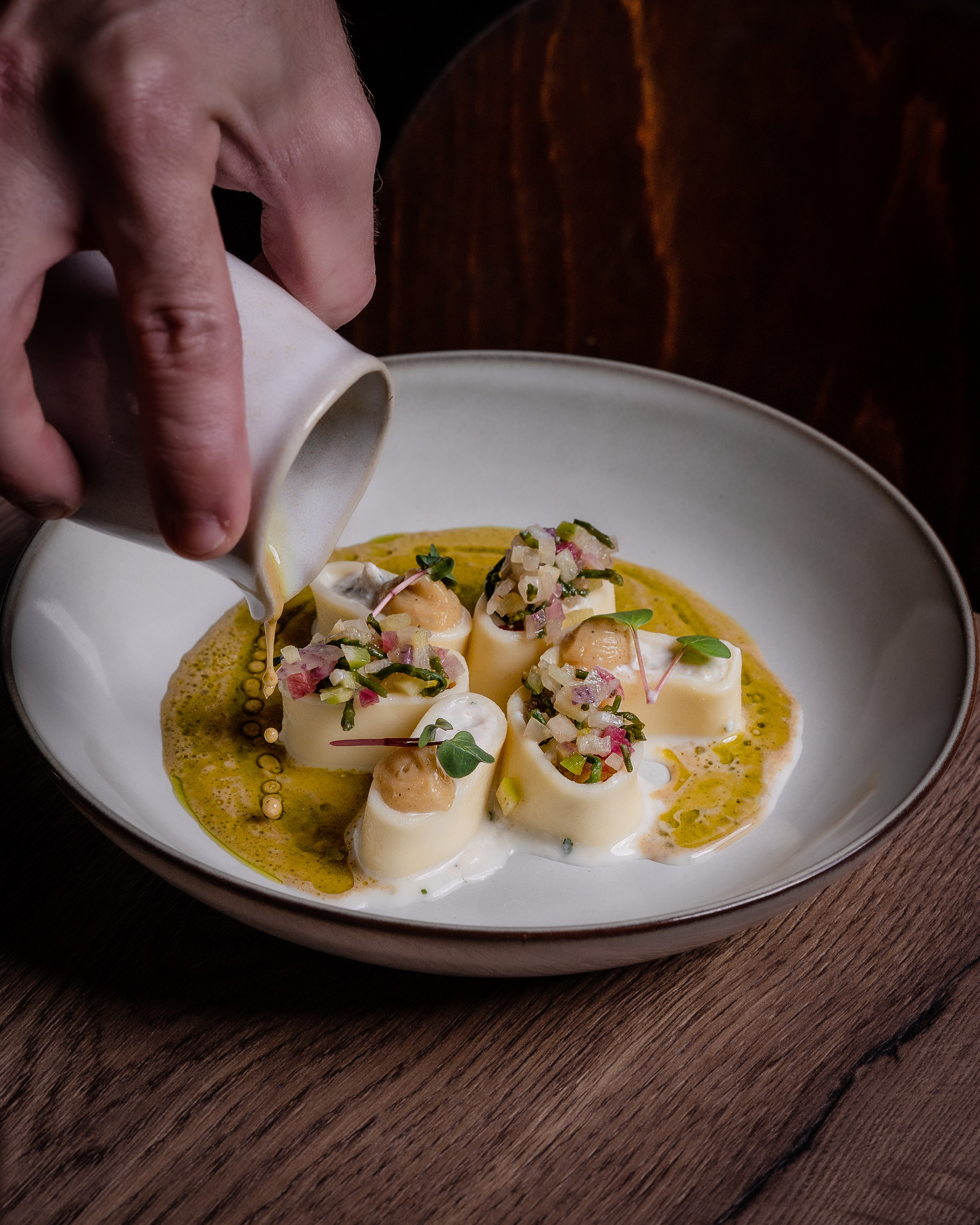 Asperges des Landes - Plat fait maison au restaurant Les Négociants Bordeaux